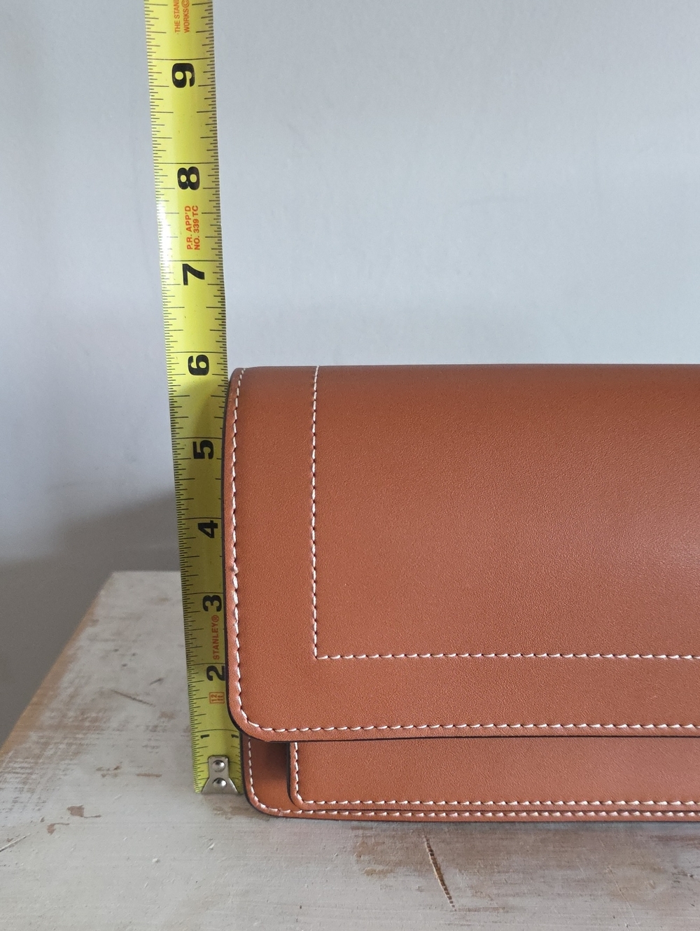 Aallyn Ingrid Shoulder Bag In Cognac - Picture 13 of 13
